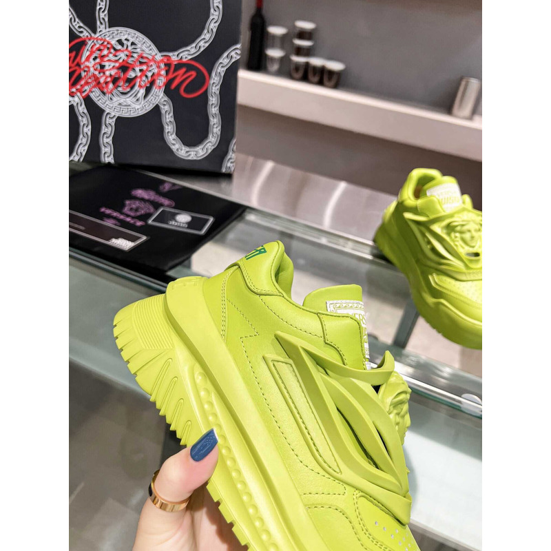 Versace Light Green Odissea Sneakers