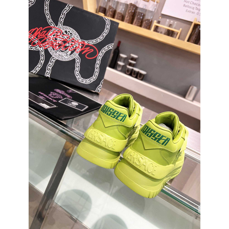 Versace Light Green Odissea Sneakers