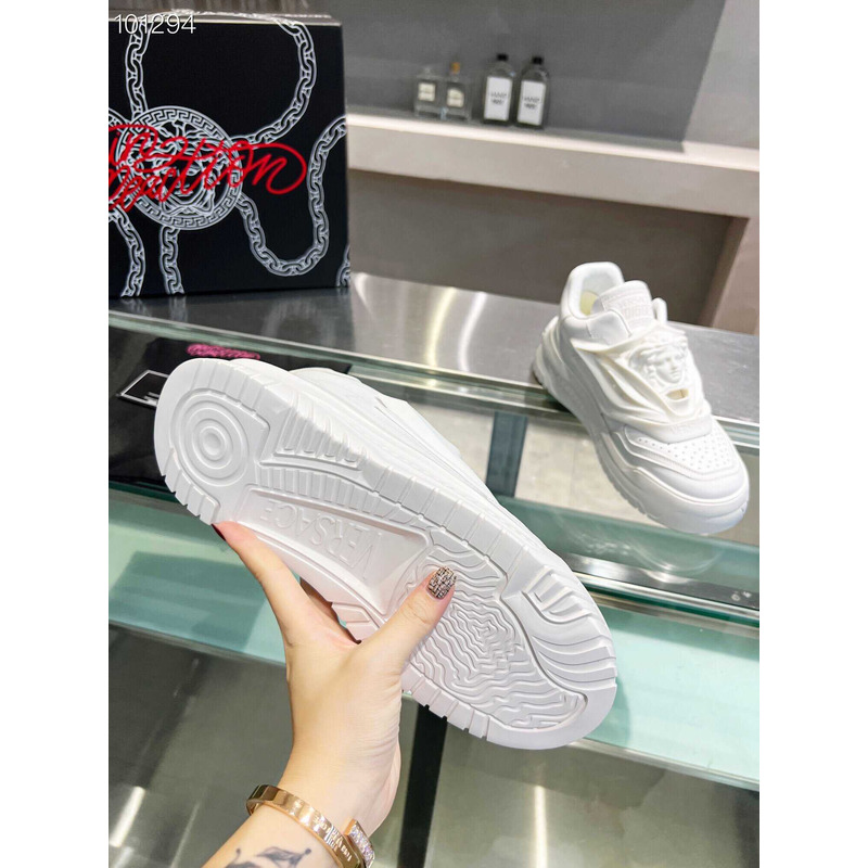 Versace White Odissea Sneakers