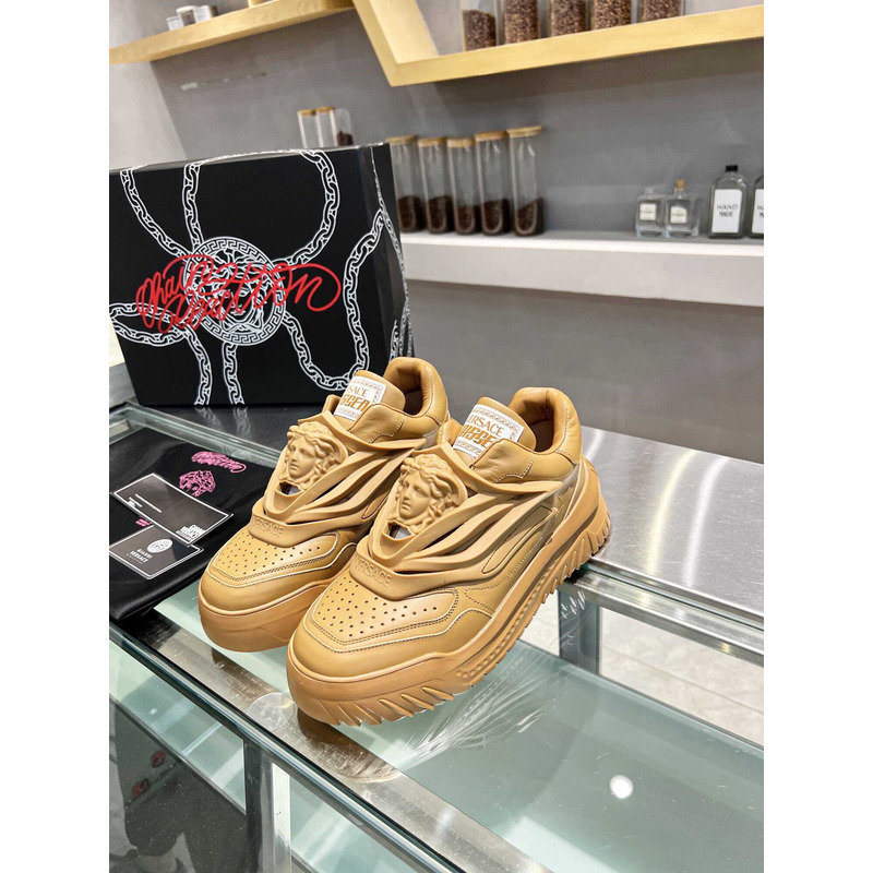 Versace Tan Odissea Sneakers