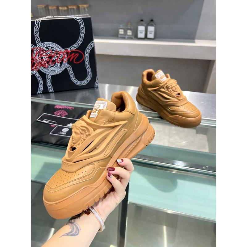 Versace Tan Odissea Sneakers