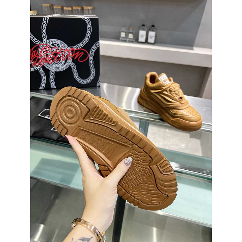 Versace Tan Odissea Sneakers