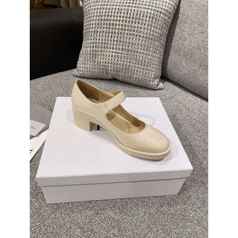 D*or pumps leather beige