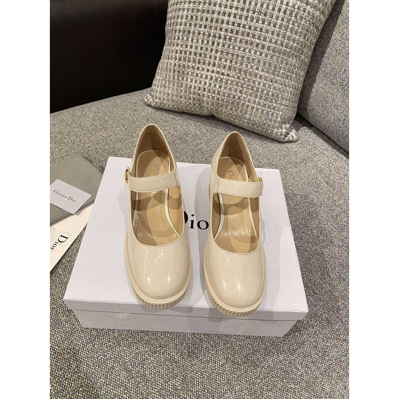 D*or pumps leather beige