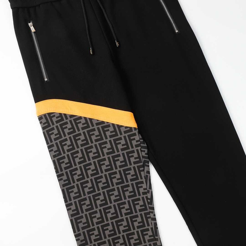 F**di bermuda jersey pants black