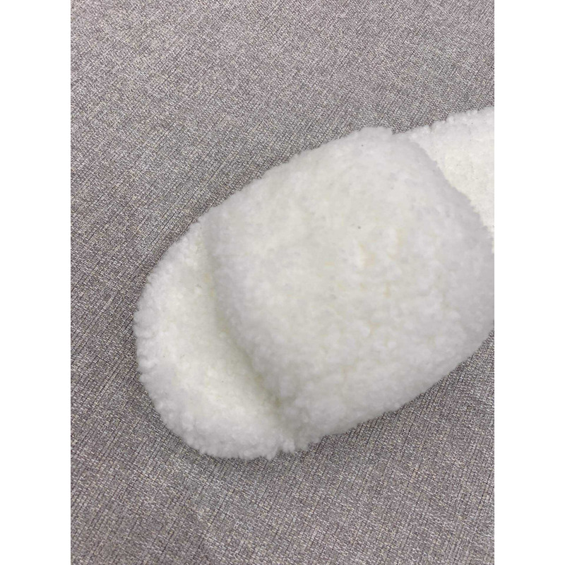 Bo*te*ga ve*ne*ta resort teddy shearling slides white