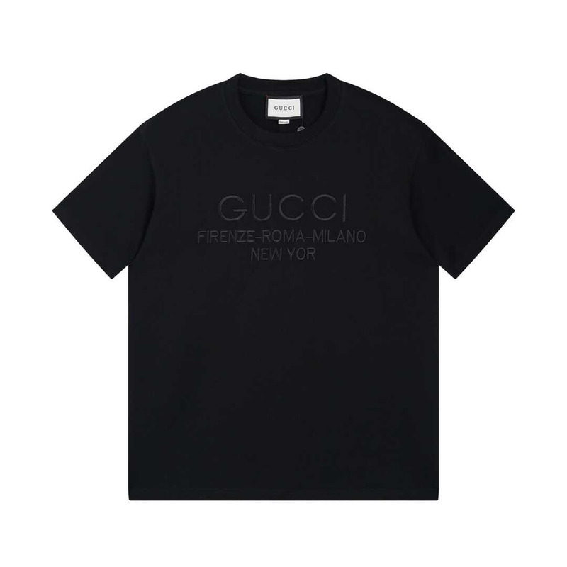 G*u*i cotton t-shirt black