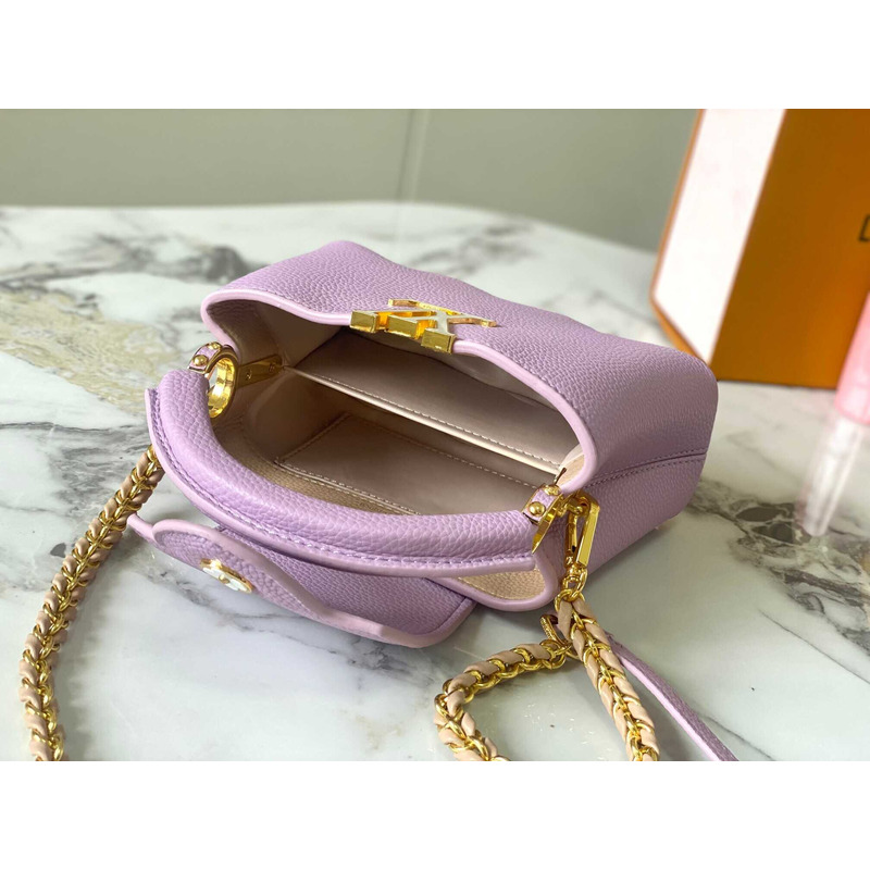 l**is V*t*n capucines mini bag light purple