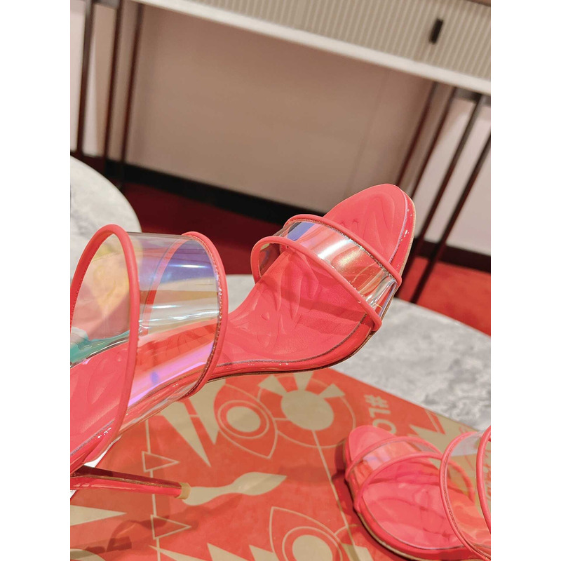 Ch**an louboutin just loubi slide sandal in pink