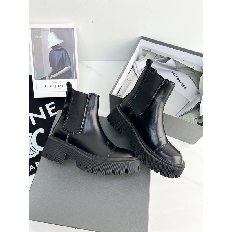 Ba*len*cia*ga chelsea boots black