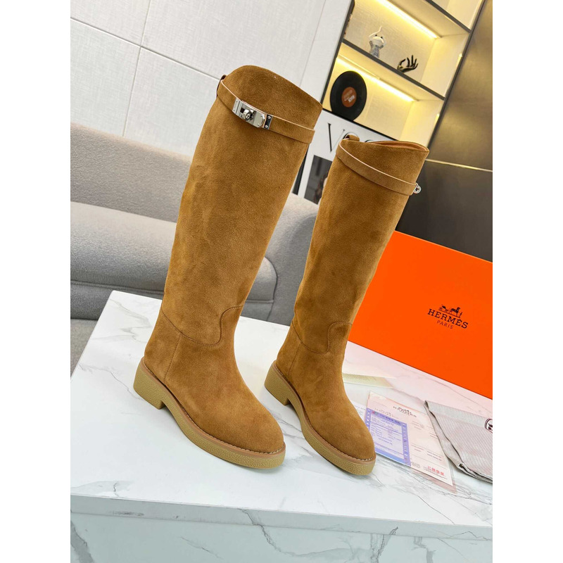 H**mes  faustine boot  yellow