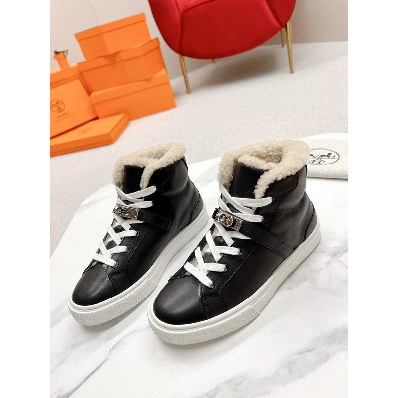 H**mes daydream sneakers black