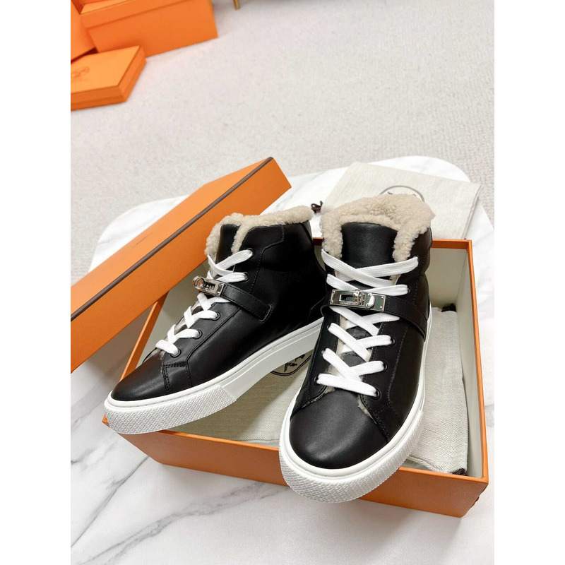 H**mes daydream sneakers black