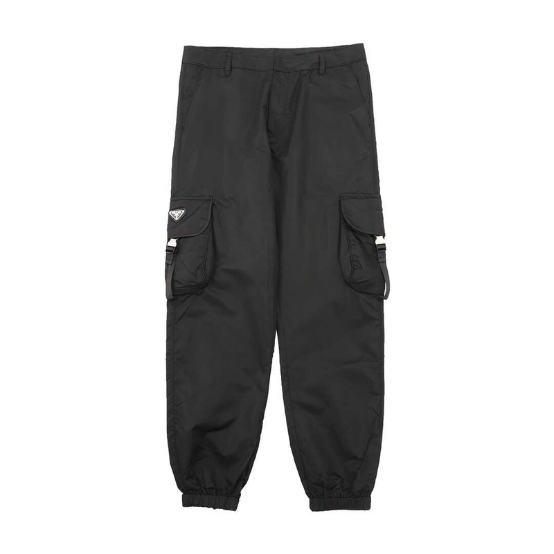 Pra*a re-nylon pants black