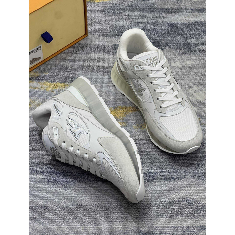 l**is V*t*n run away sneakers grey&white