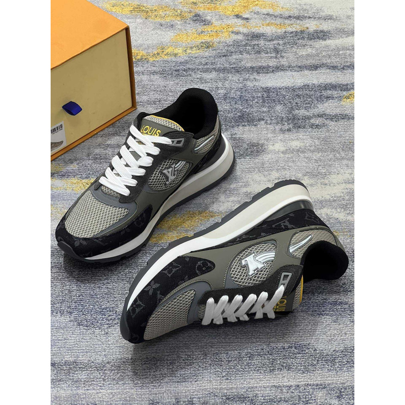 l**is V*t*n run away sneakers grey&black