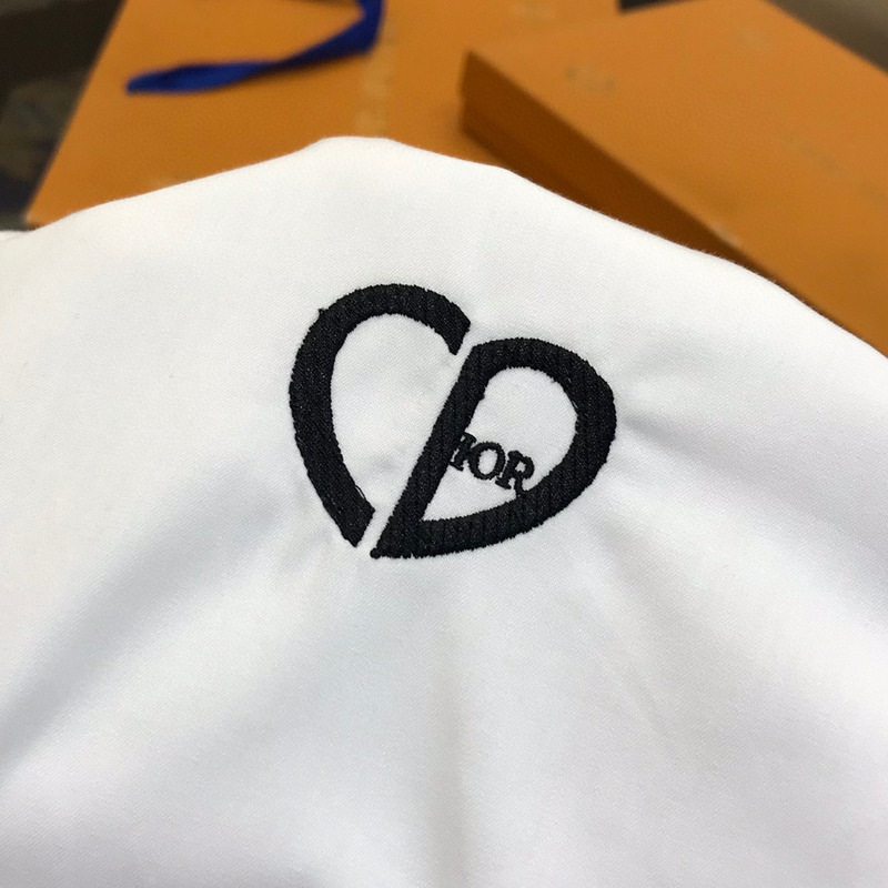 D*or heart t-shirt long sleeves white