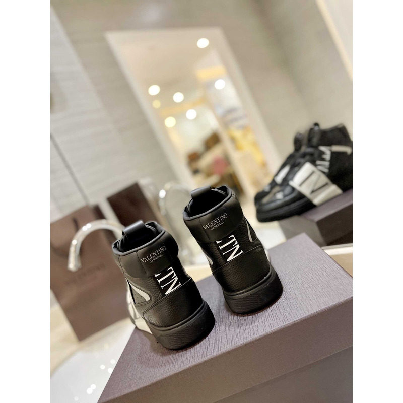 Valentino VLTN High Top Sneaker Black