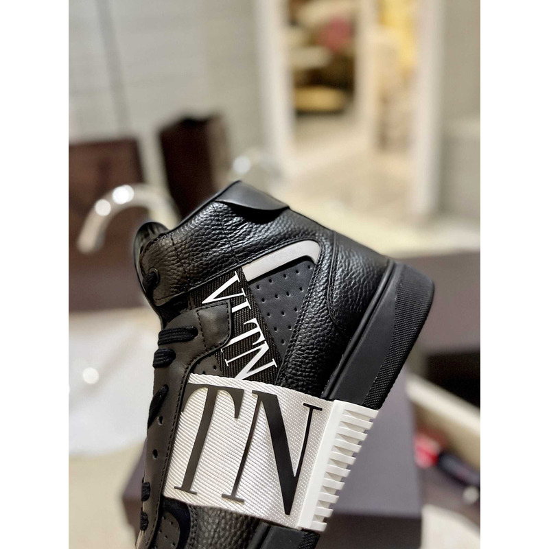 Valentino VLTN High Top Sneaker Black