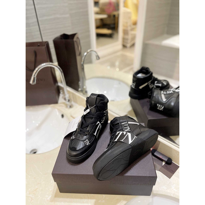 Valentino VLTN High Top Sneaker Black