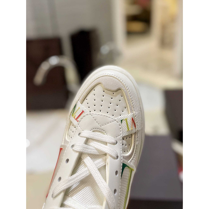 Valentino VLTN High Top Sneaker Colors And White