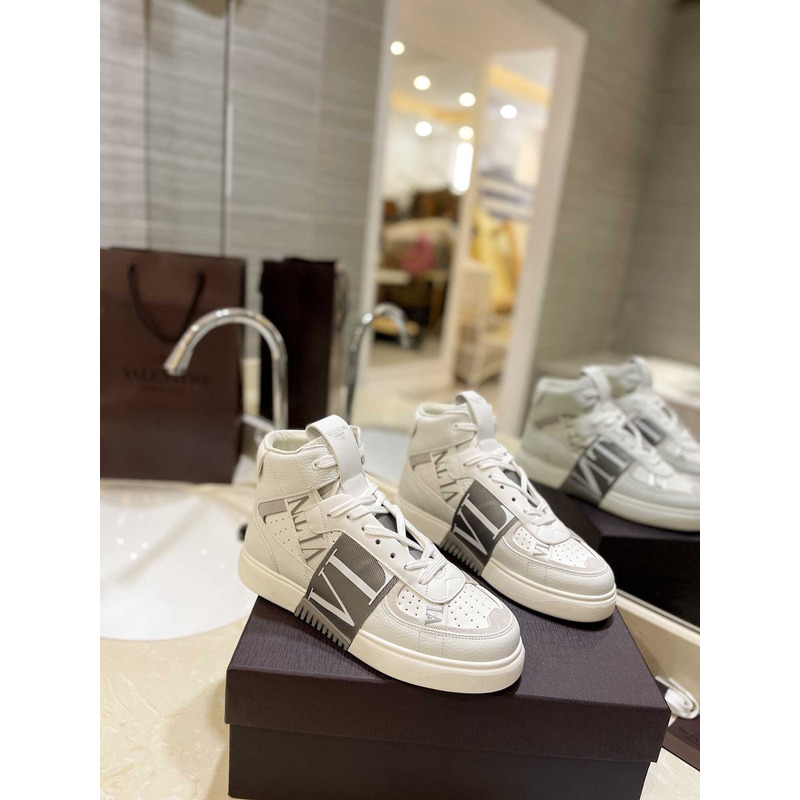 Valentino VLTN High Top Sneaker White