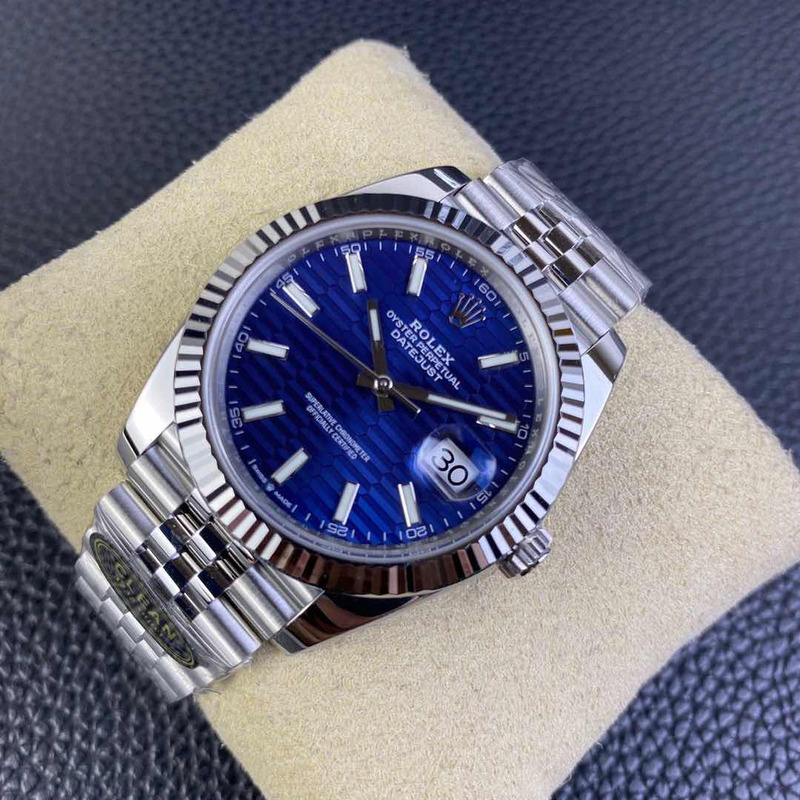 Rolex Blue Watch