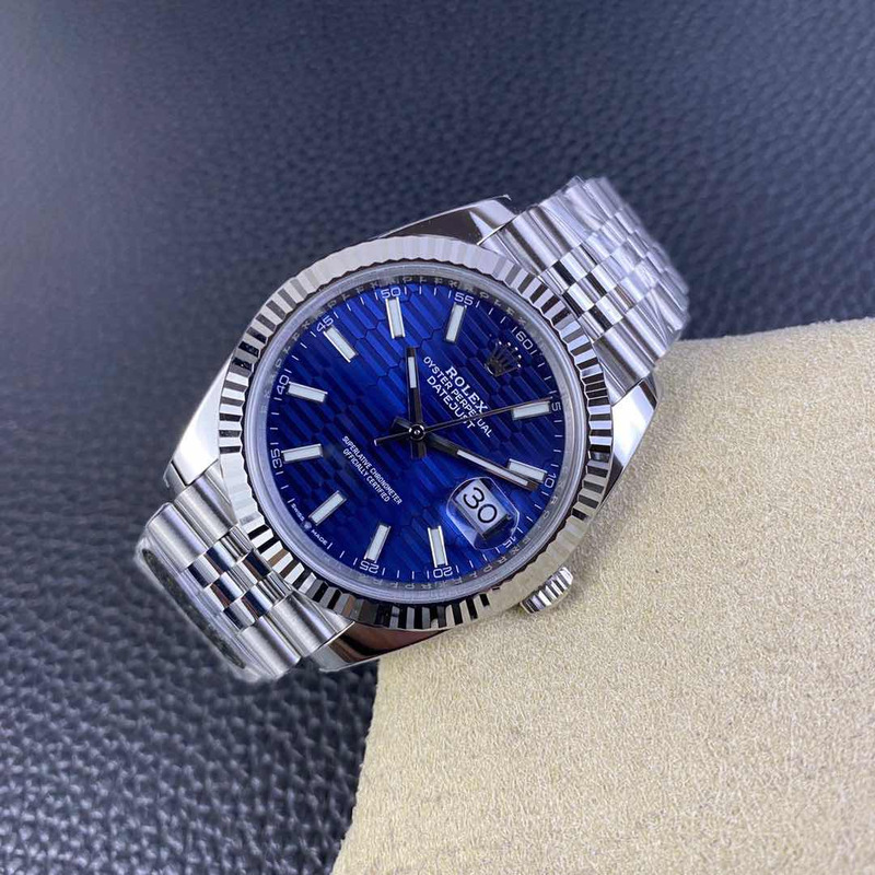 Rolex Blue Watch