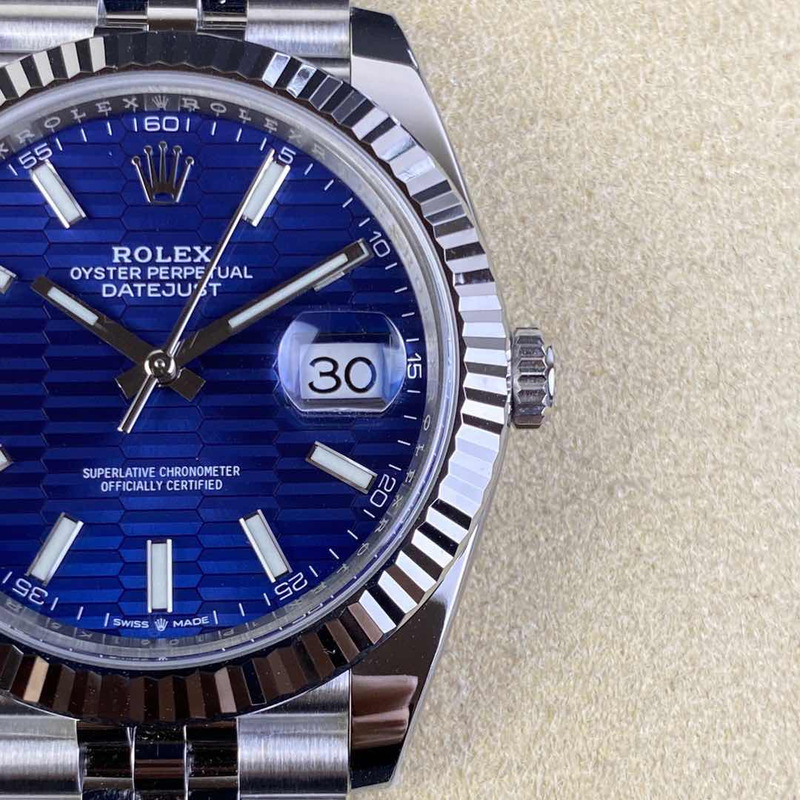 Rolex Blue Watch