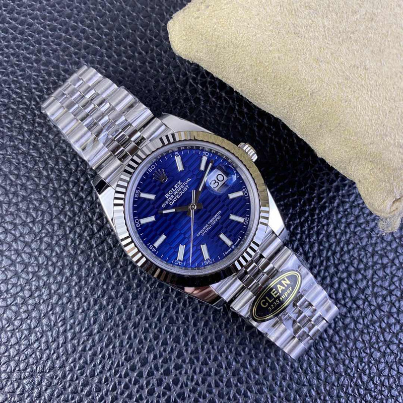 Rolex Blue Watch