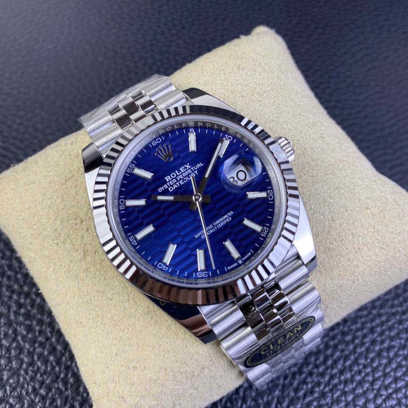 Rolex Blue Watch