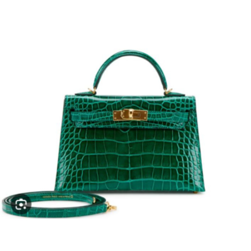 H**mes kylie bag green