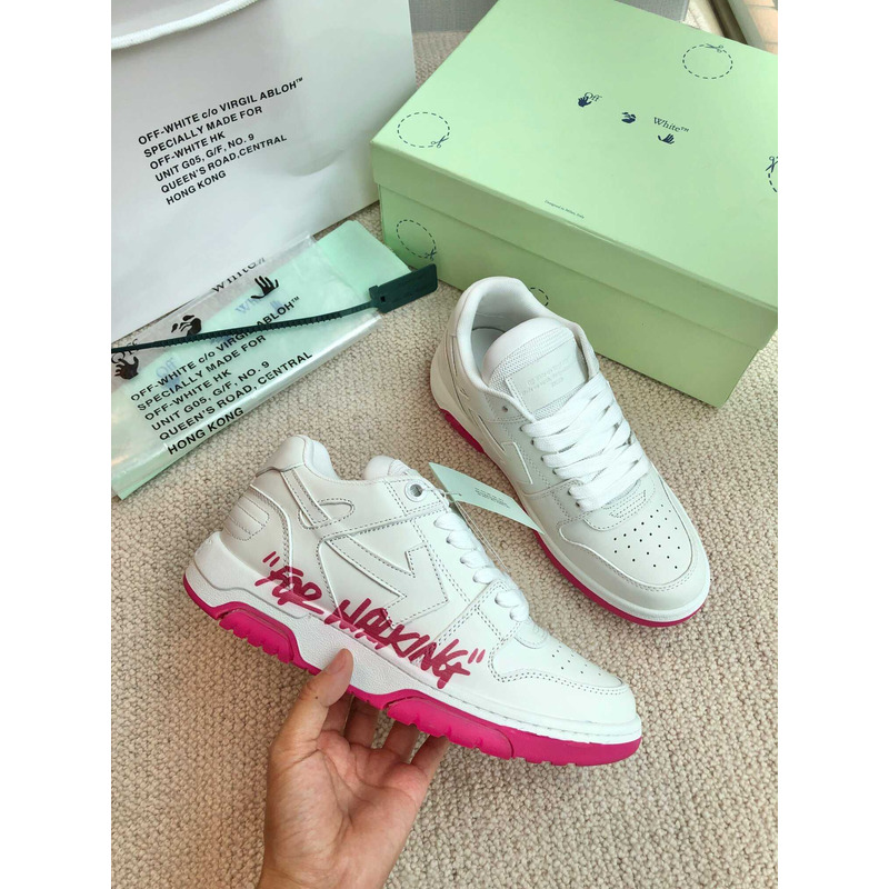 Off White Out Of Office Low-top Sneakers White And Red