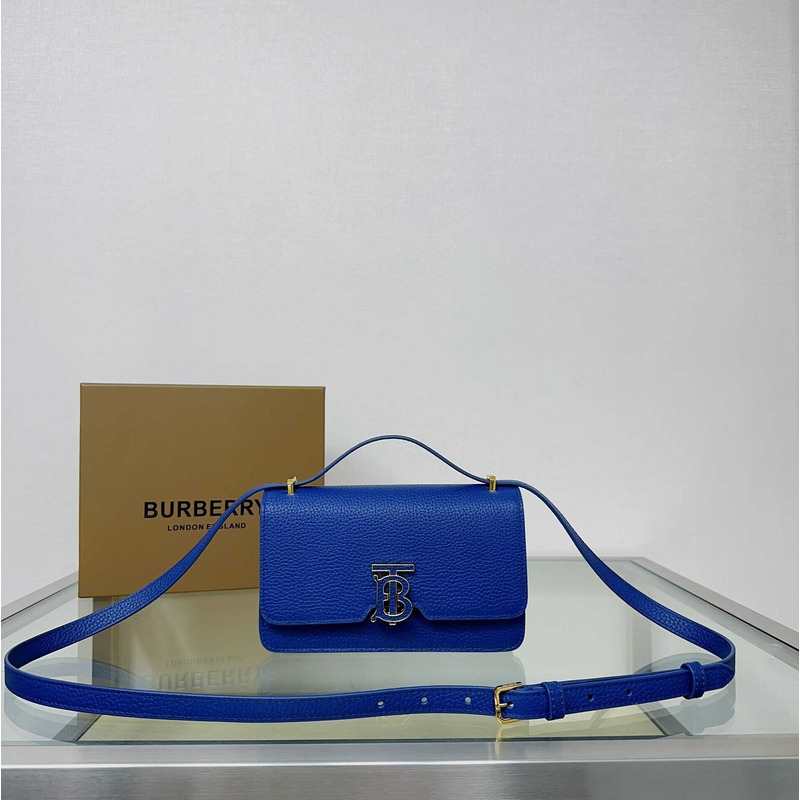 B**rry mini tb monogram lock bag dark blue