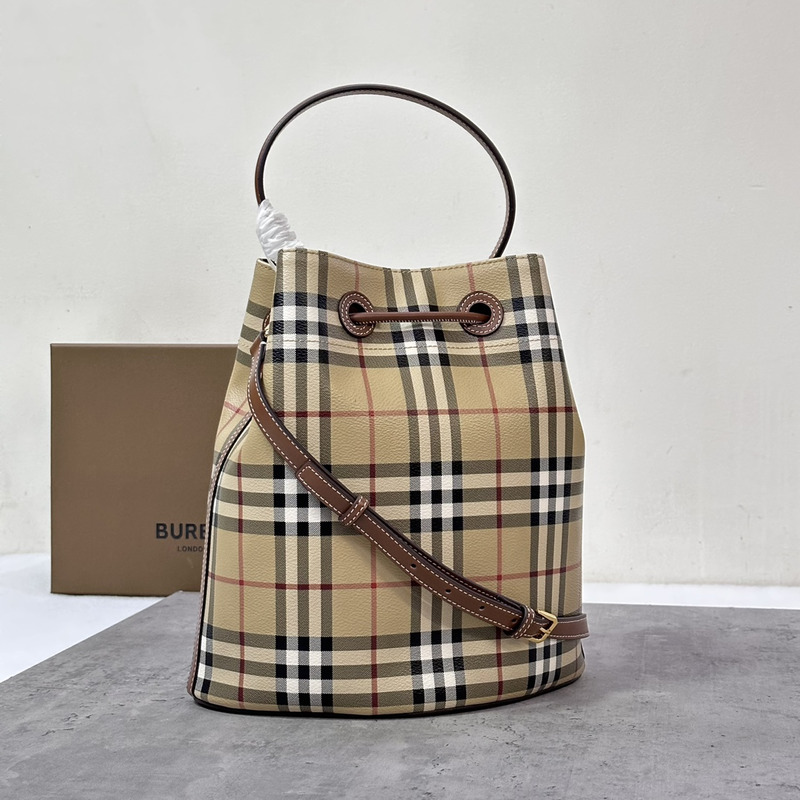 B**rry small tb bucket bag archive beige/ heather brown