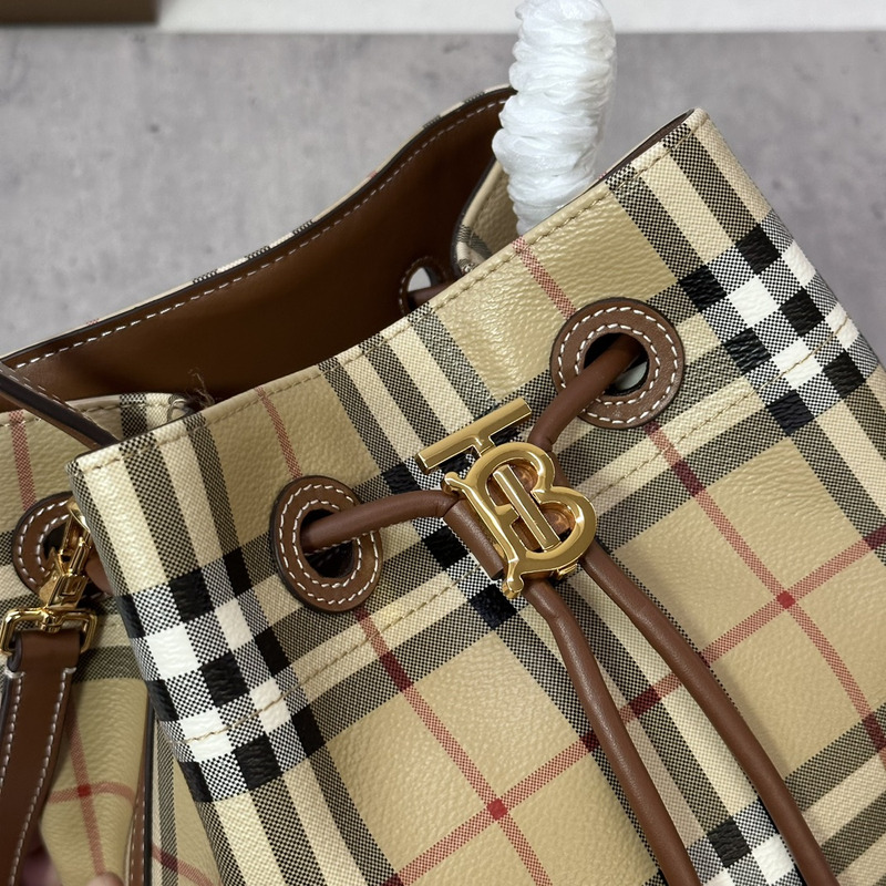 B**rry small tb bucket bag archive beige/ heather brown