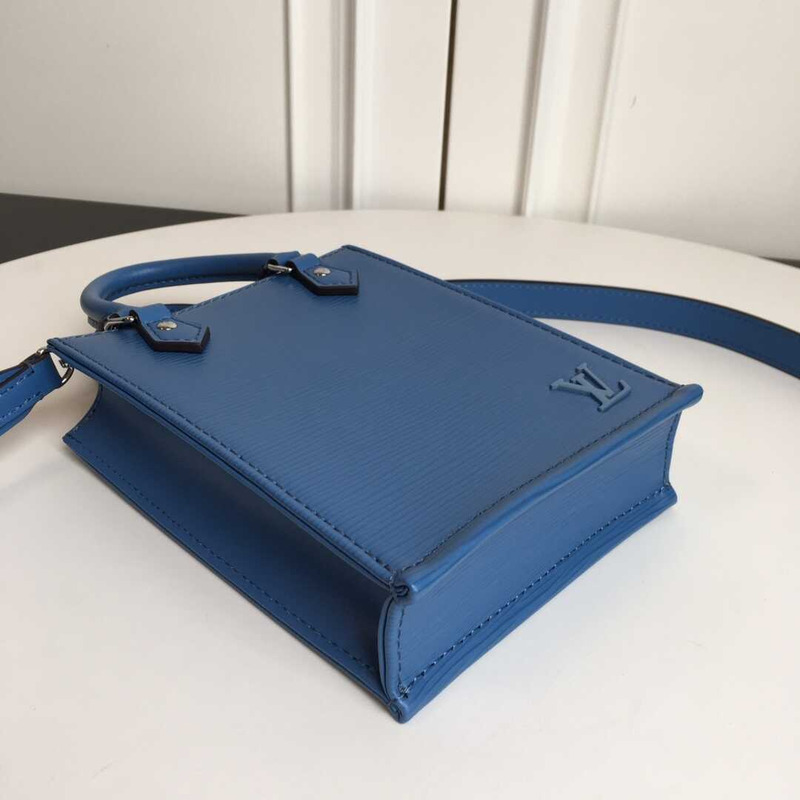 l**is V*t*n petit sac plat epi leather blue