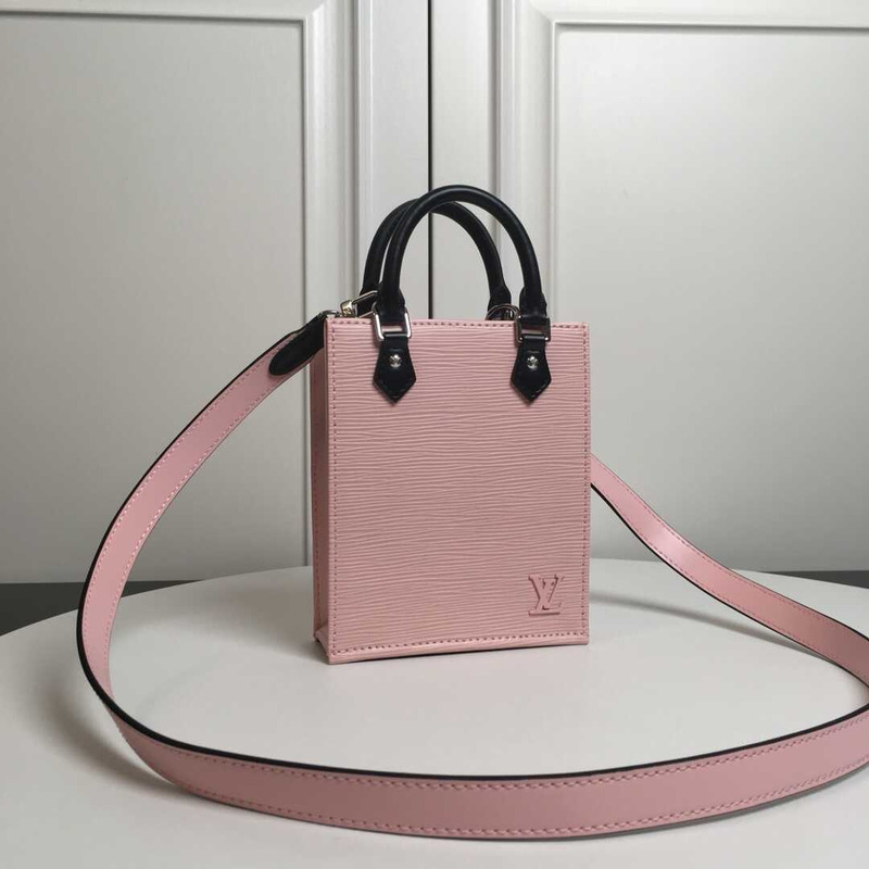 l**is V*t*n petit sac plat epi leather light pink