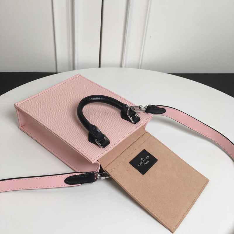 l**is V*t*n petit sac plat epi leather light pink