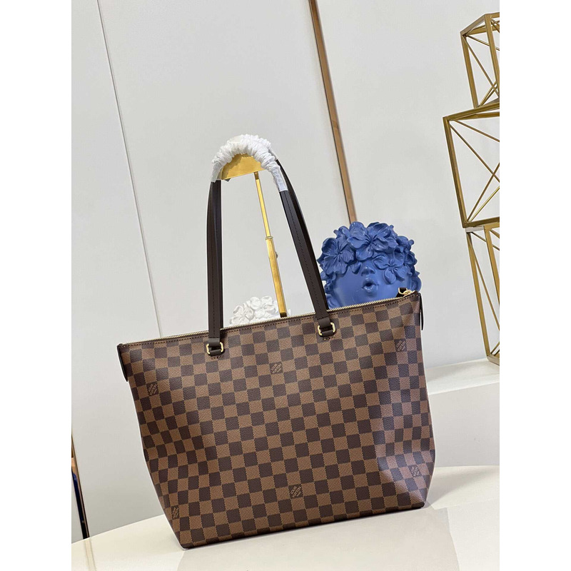 l**is V*t*n lena tote bag damier brown