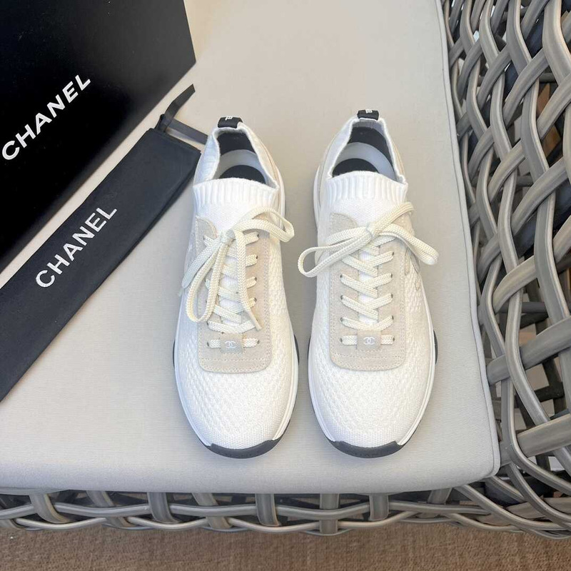 Ch*el sneaker white