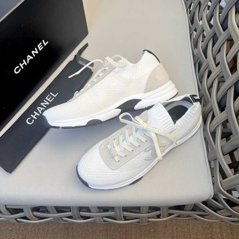 Ch*el sneaker white