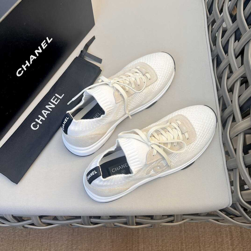 Ch*el sneaker white