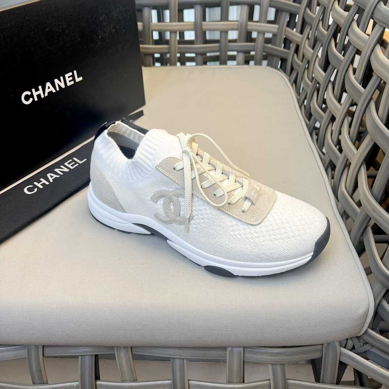 Ch*el sneaker white