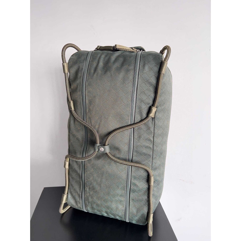 Bo*te*ga ve*ne*ta travel bag alto men\''s fabric green forest