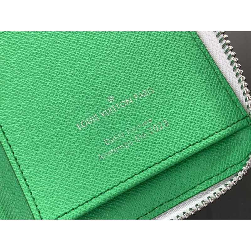 l**is V*t*n zippy vertical wallet multicolor white