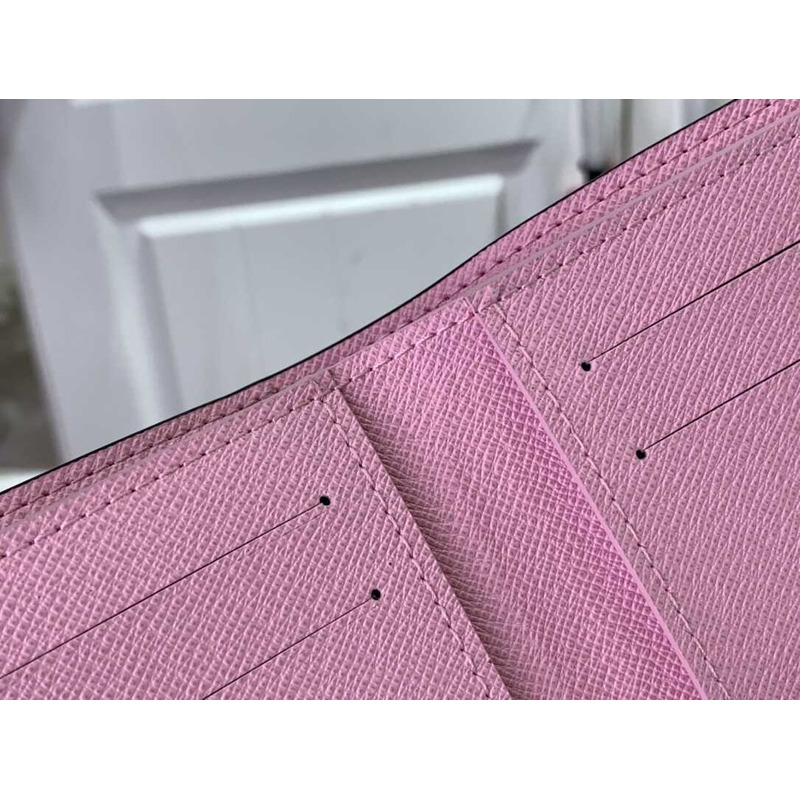 l**is V*t*n zippy wallet monogram pink