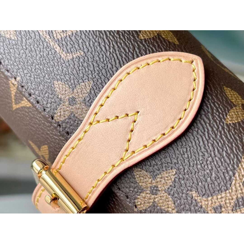 l**is V*t*n 3 watch case monogram canvas brown