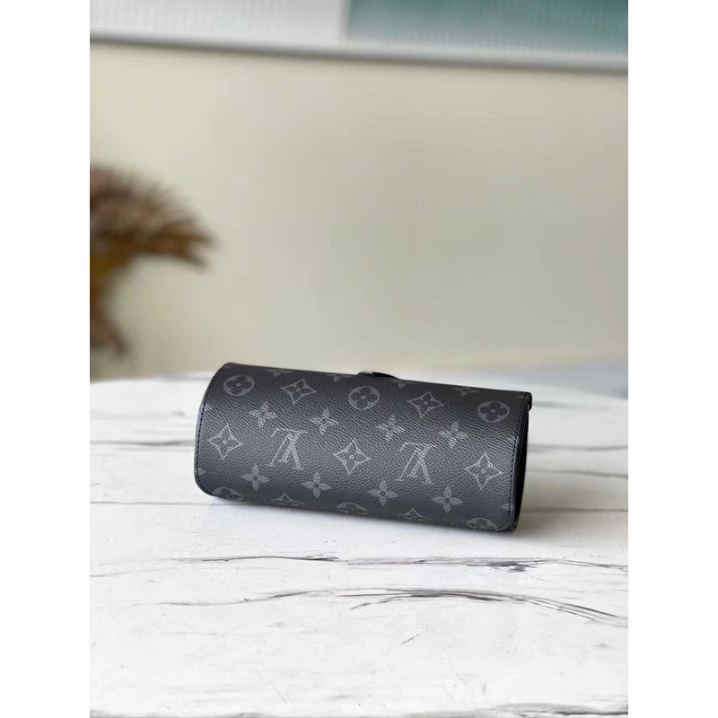 l**is V*t*n 3 watch case monogram canvas black