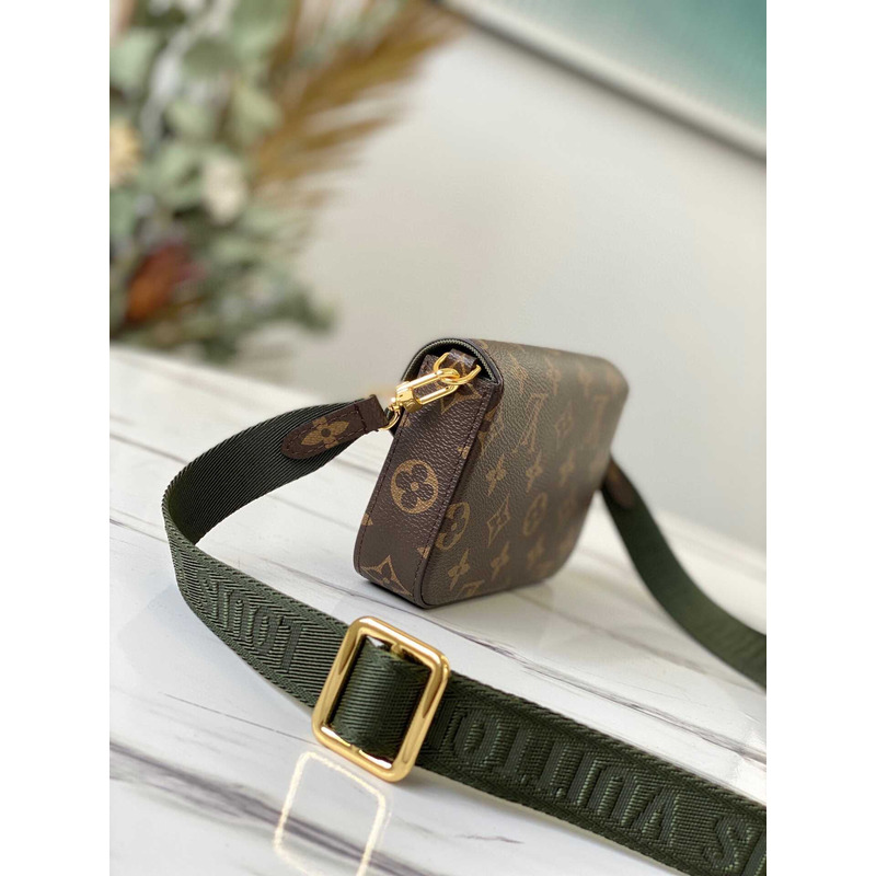 l**is V*t*n félicie strap & go monogram khaki green